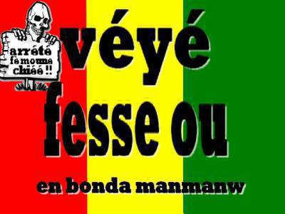 v&eacute;y&eacute; fesse ou